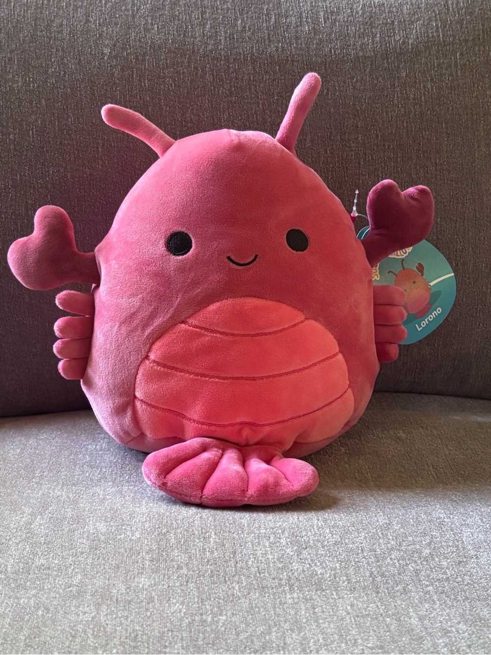Squishmallows Pink Lobster Plush - Lorono
